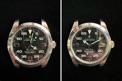 1971 rolex air king real or fake